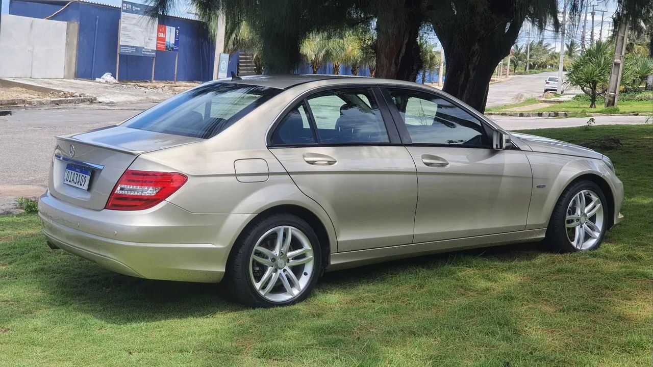 Mercedes C 180 2012 Bege 1.6 Turbo CGI 156 HP  - Foto 2