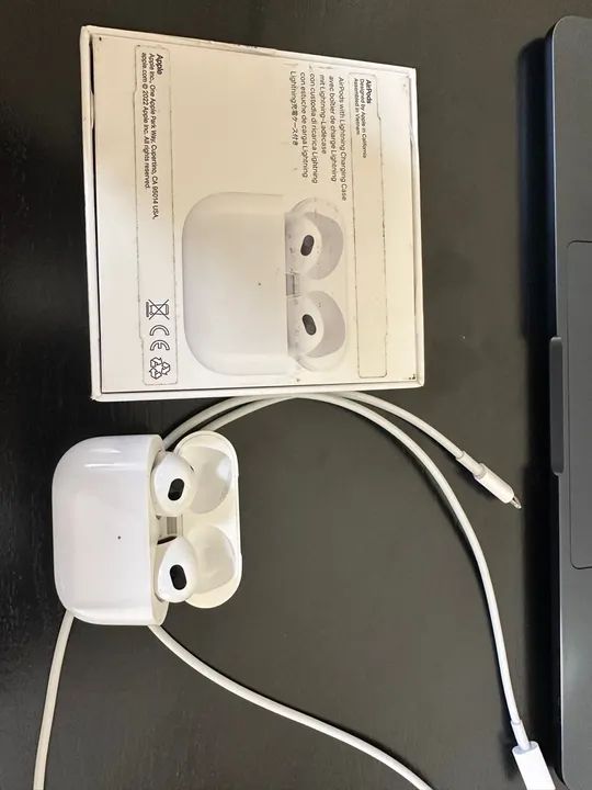 AirPods (3ª Geração) - garantia até 03/25 - Foto 3