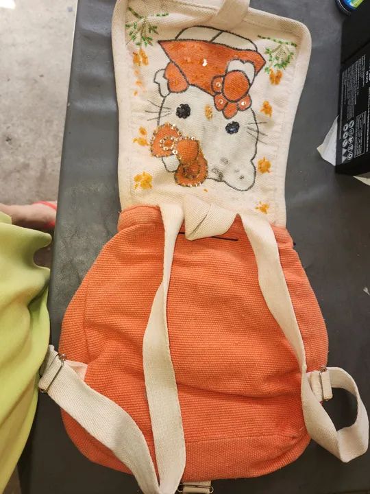 Mochila Hello Kitty - Laranja