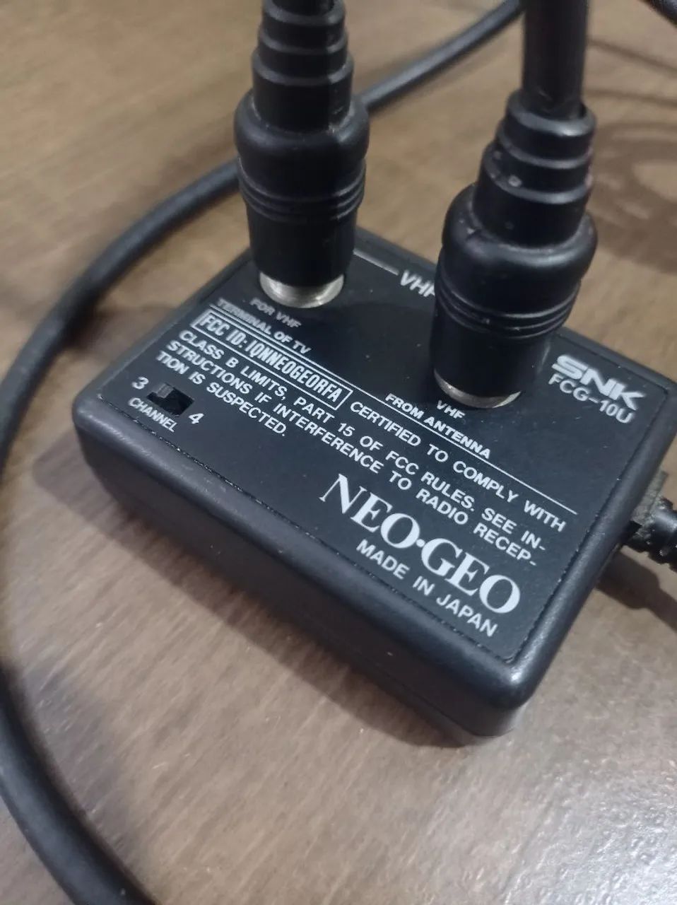 Cabo RF para neo geo cd original funcionando 
