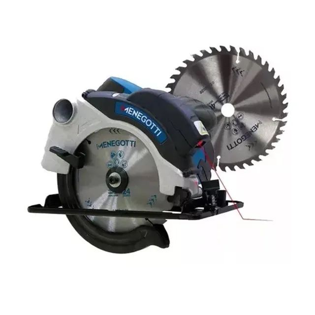Serra Circular 1400w Mmc-1400 7.1/4 Pol 185mm 220v Menegotti - Foto 2