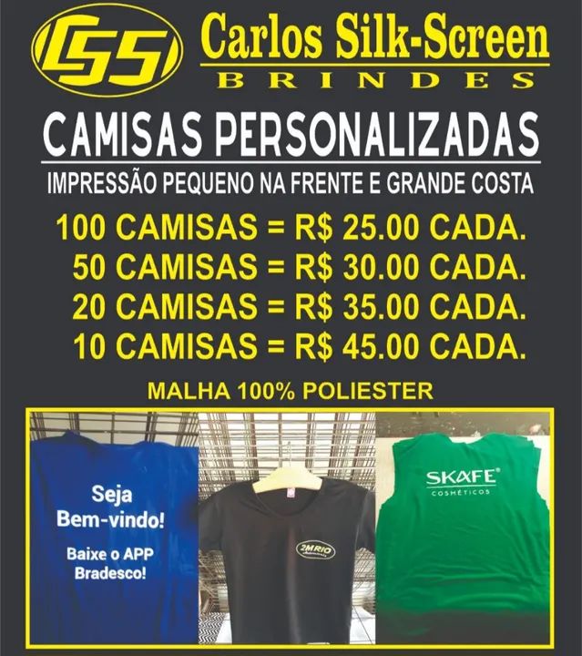 Camisas personalizadas 