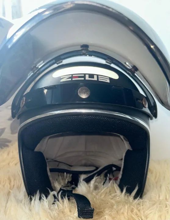 Capacete aberto custom - Zeus - Foto 2