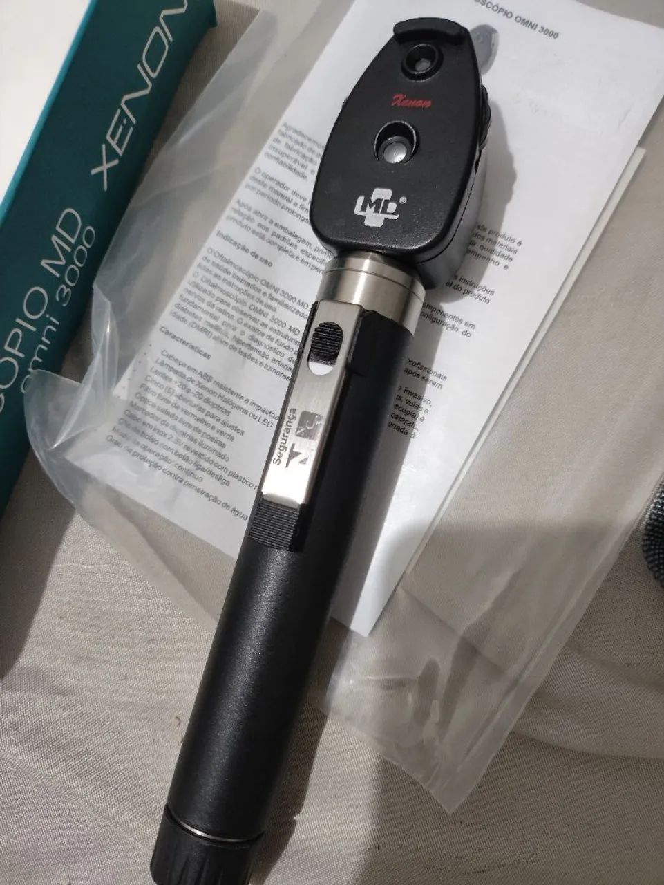 Oftalmoscópio MD Omni 3000 Xenon - Foto 4