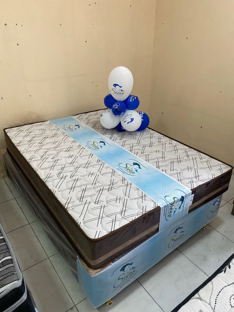 Cama Casal Sleep Colchões 138x198cm