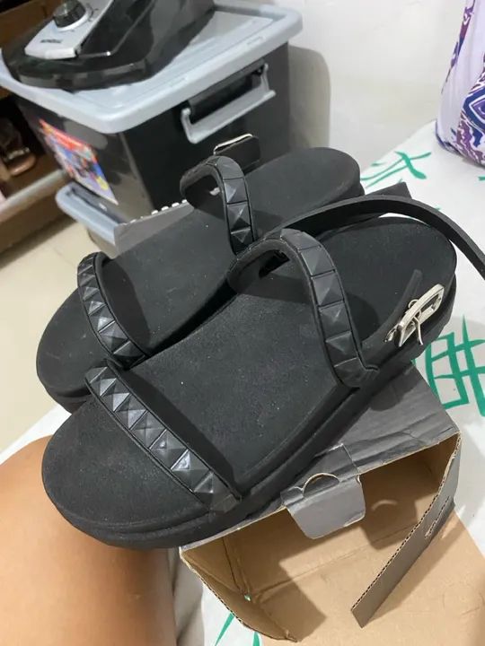 Sandália Feminina Preta