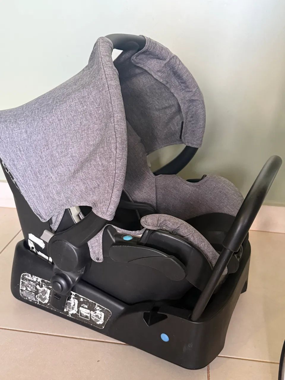 Carrinho + bebê conforto Safety Mobi 1st  - Foto 3