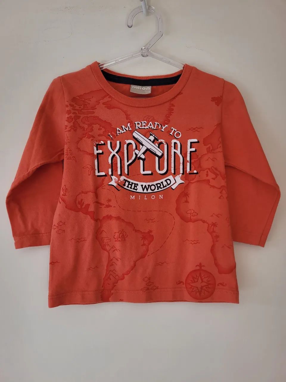 Camisa Manga Longa Infantil Milon 