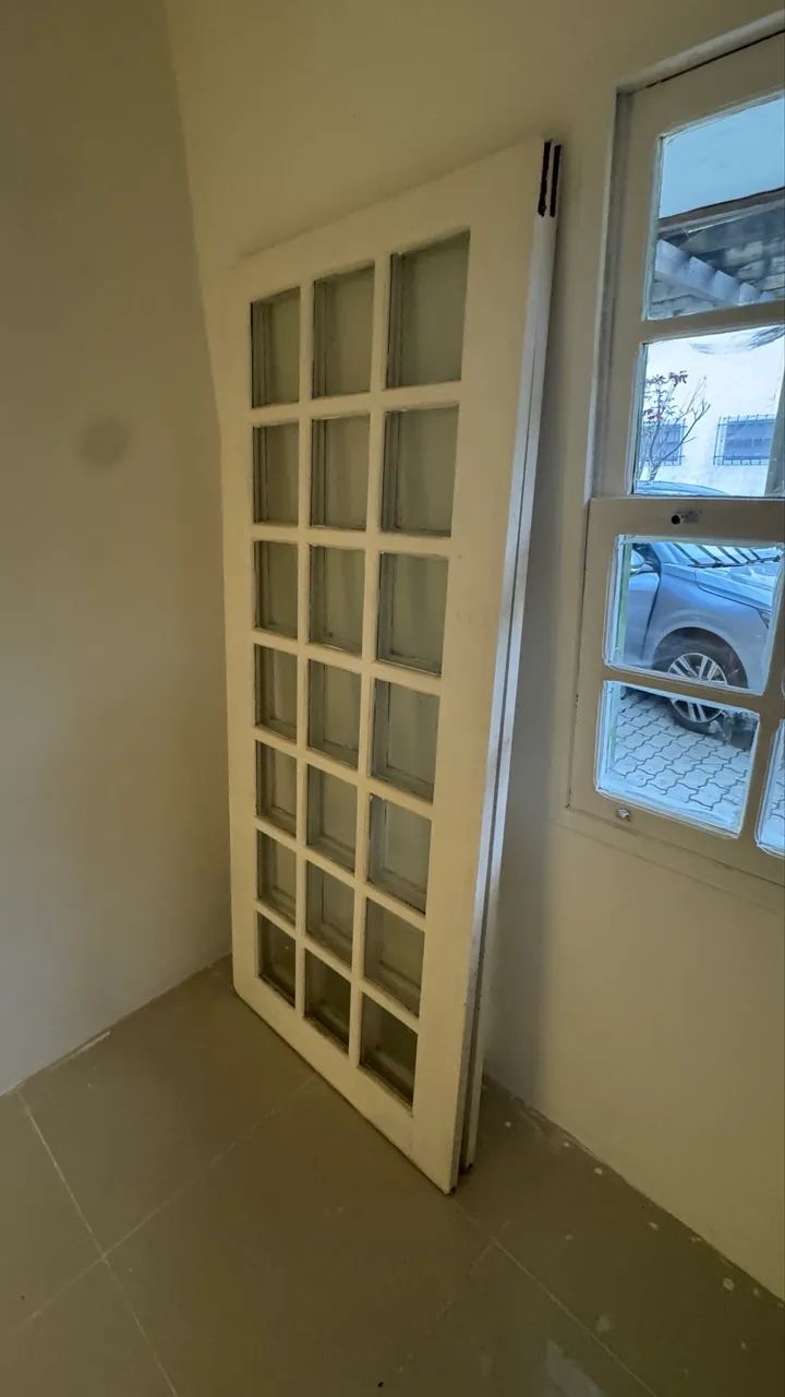 Doação - Portas de correr de madeira 