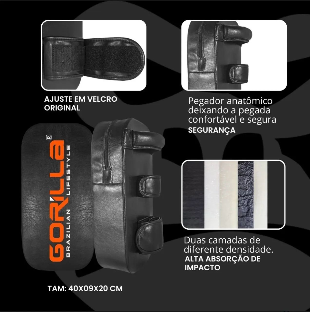 Aparador de chutes e manoplas de foco - Foto 2