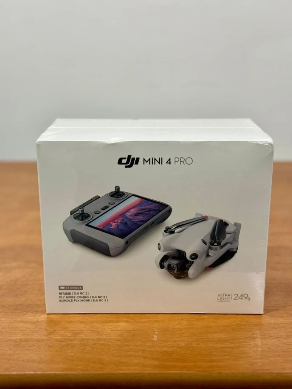 Drone Dji Mini 4 Pro Rc2 Fly More Combo Cor Cinza - Foto 4