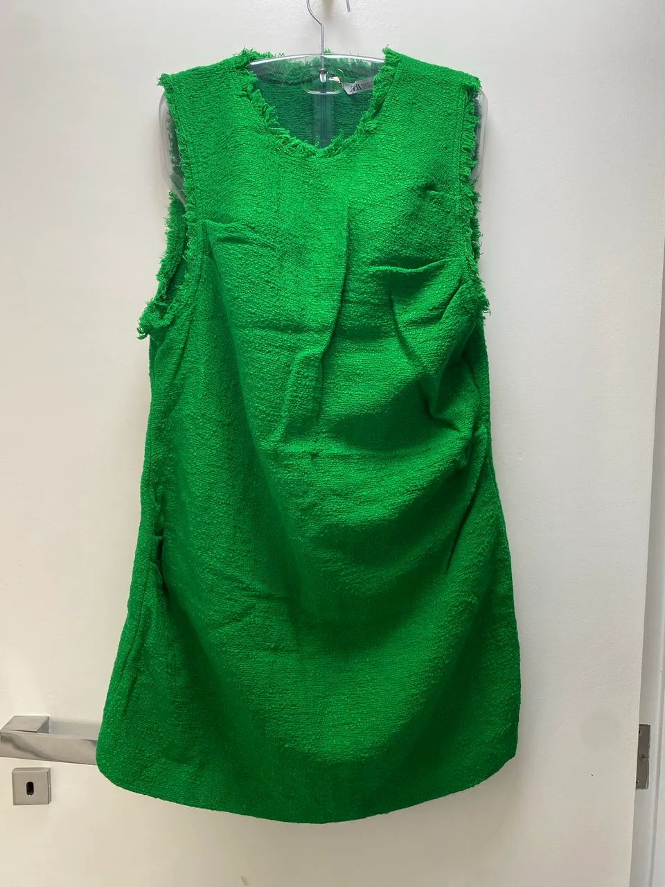 Vestido Zara verde 