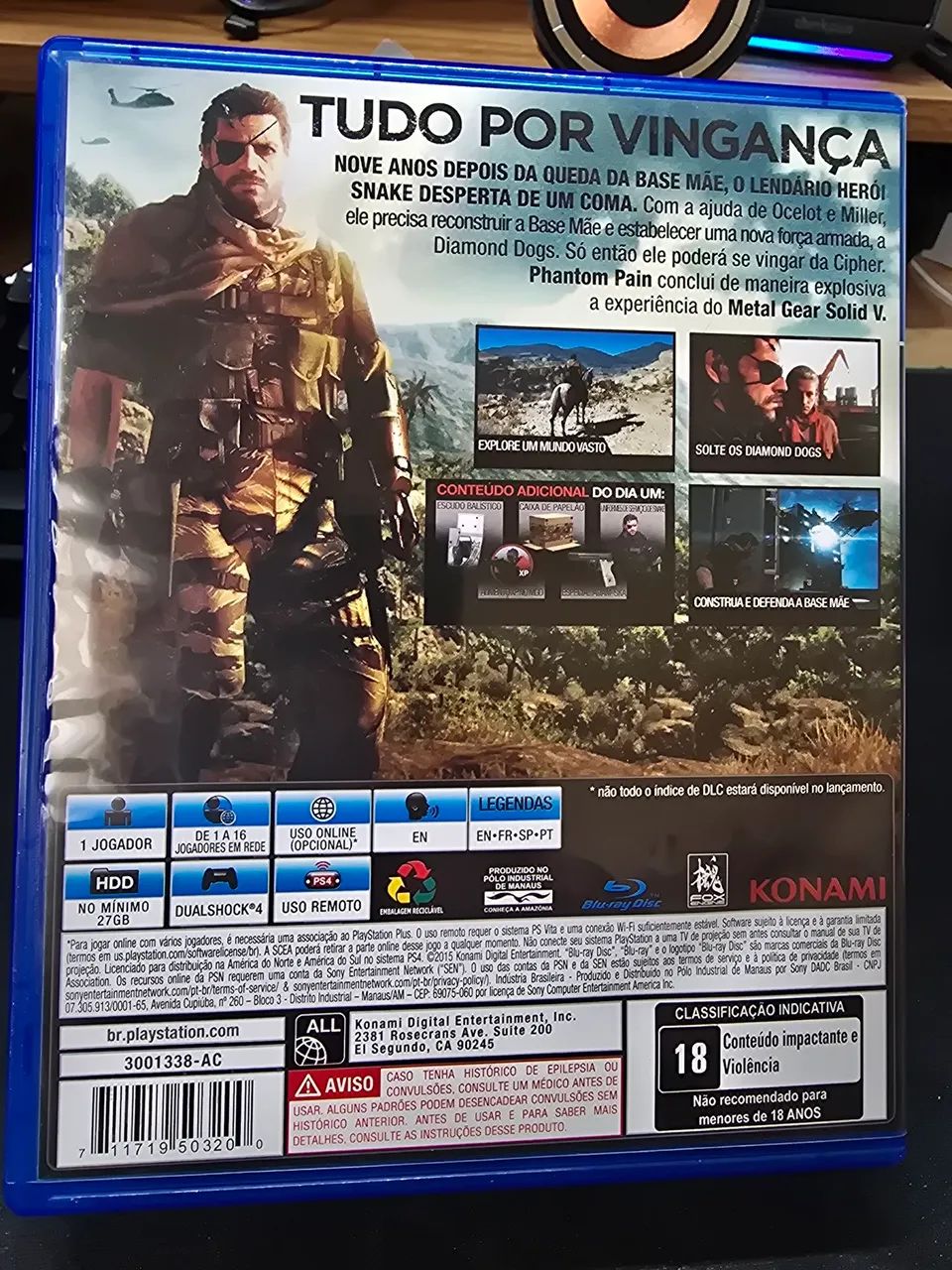 Metal Gear Solid V The Phantom Pain- PS4 - Foto 2