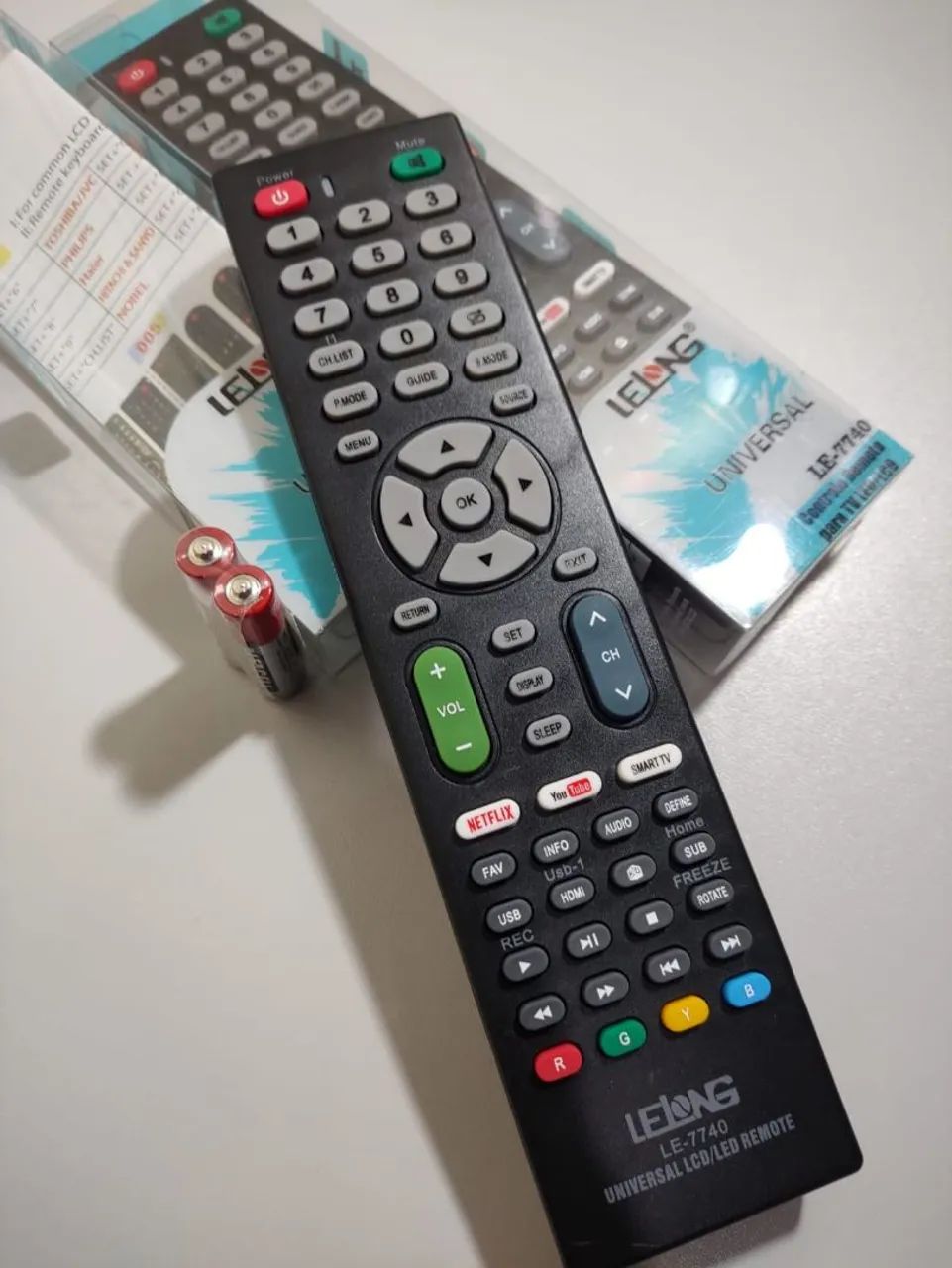 Controle Remoto Universal LE-7740 - Foto 2