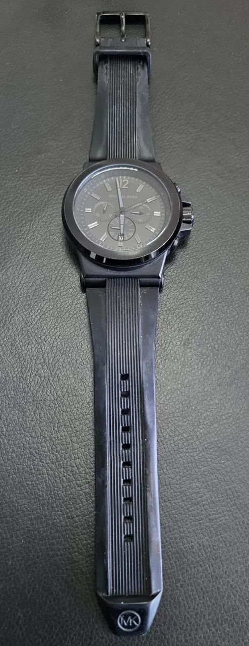 Relógio Michael Kors - Mk8152 - Dylan Orig Black Silicon (Usado) - Foto 4