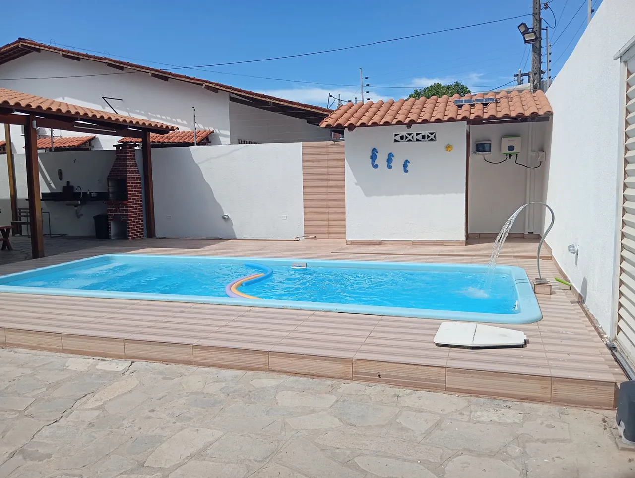 Casa camboinha com piscina por temporada