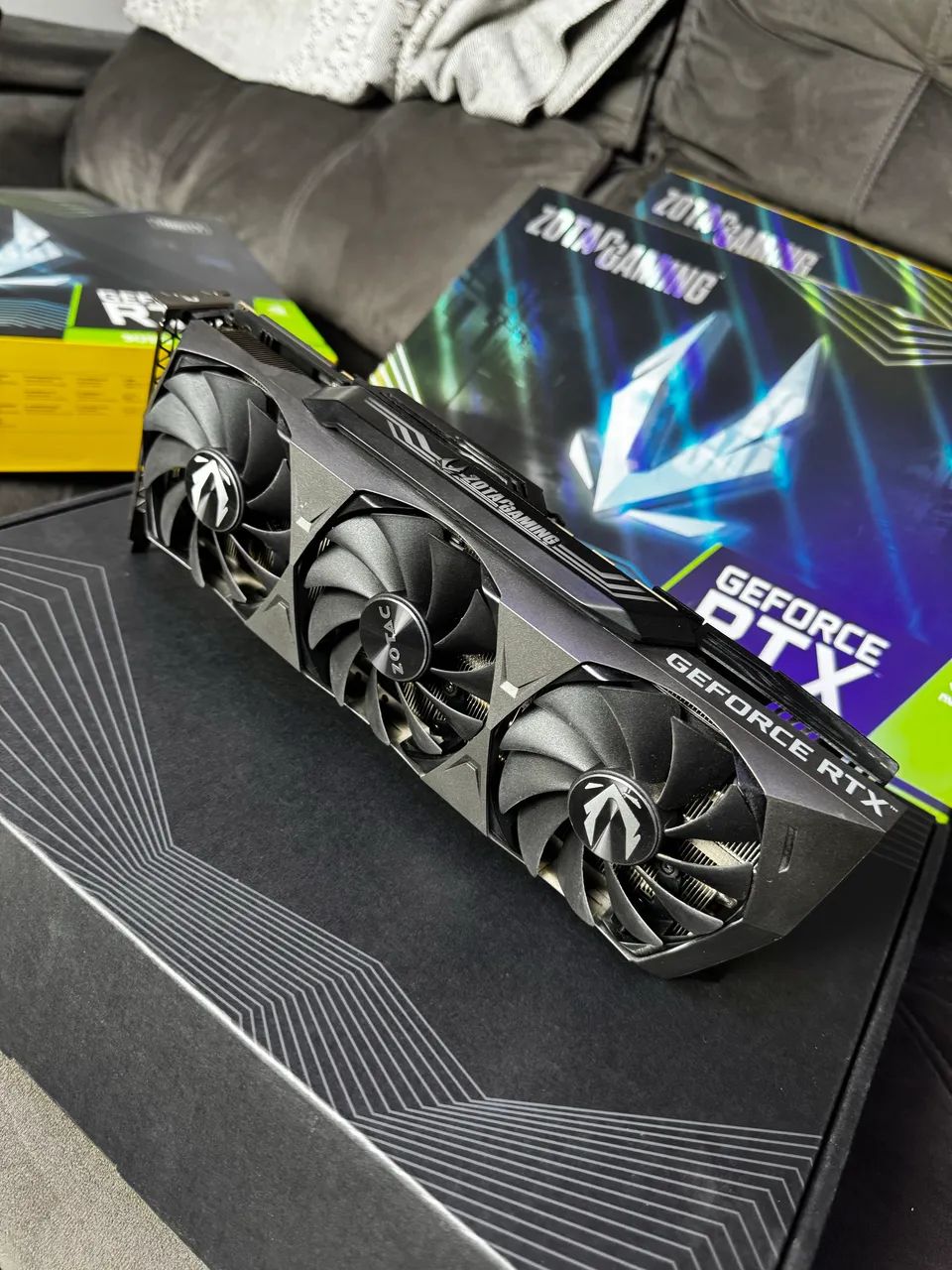 RTX 3090 ZOTAC TRINITY 24GB IMPECÁVEL  - Foto 3