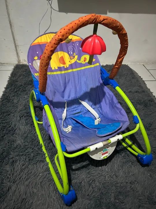 Cadeirinha de Balanço Infantil Fisher Price - Foto 4