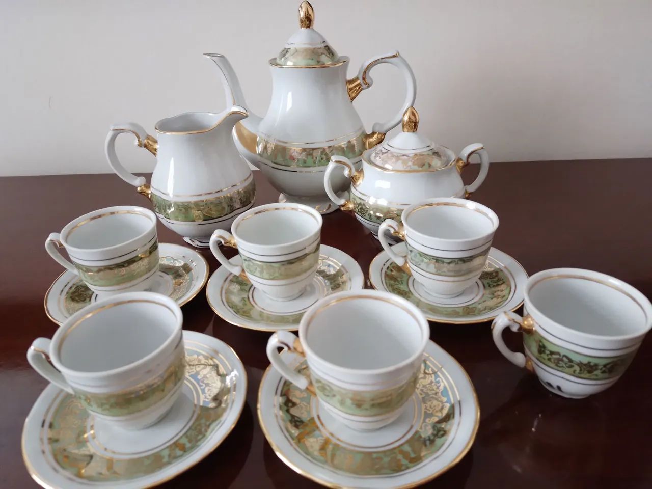 Conjunto de porcelana década de 60 Antigo Barão do Rio Branco - Foto 4