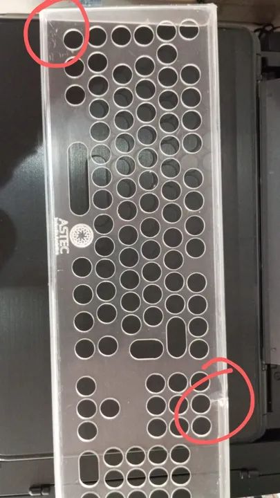 Colmeia Acrilica para Teclado (Usada) - Foto 3