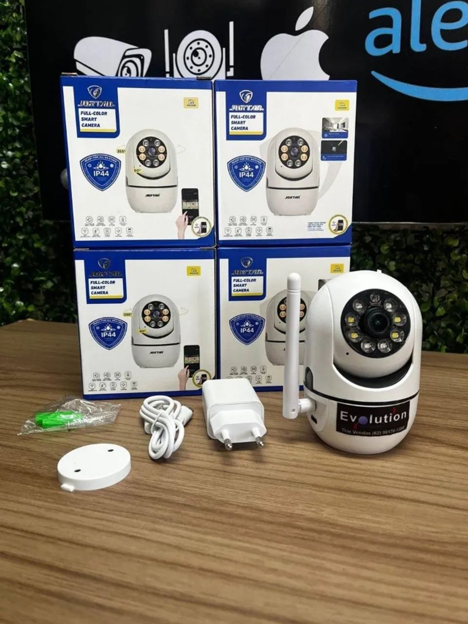  Câmera de Segurança Interna - JORTAN - 1 Antena - Foto 2