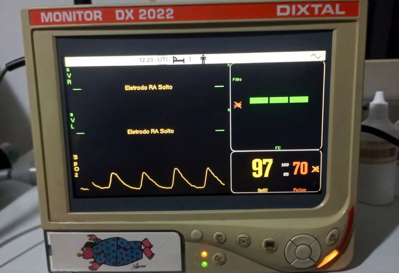   Monitor Dixtal 2022 Parâmetros Básicos e Veterinários