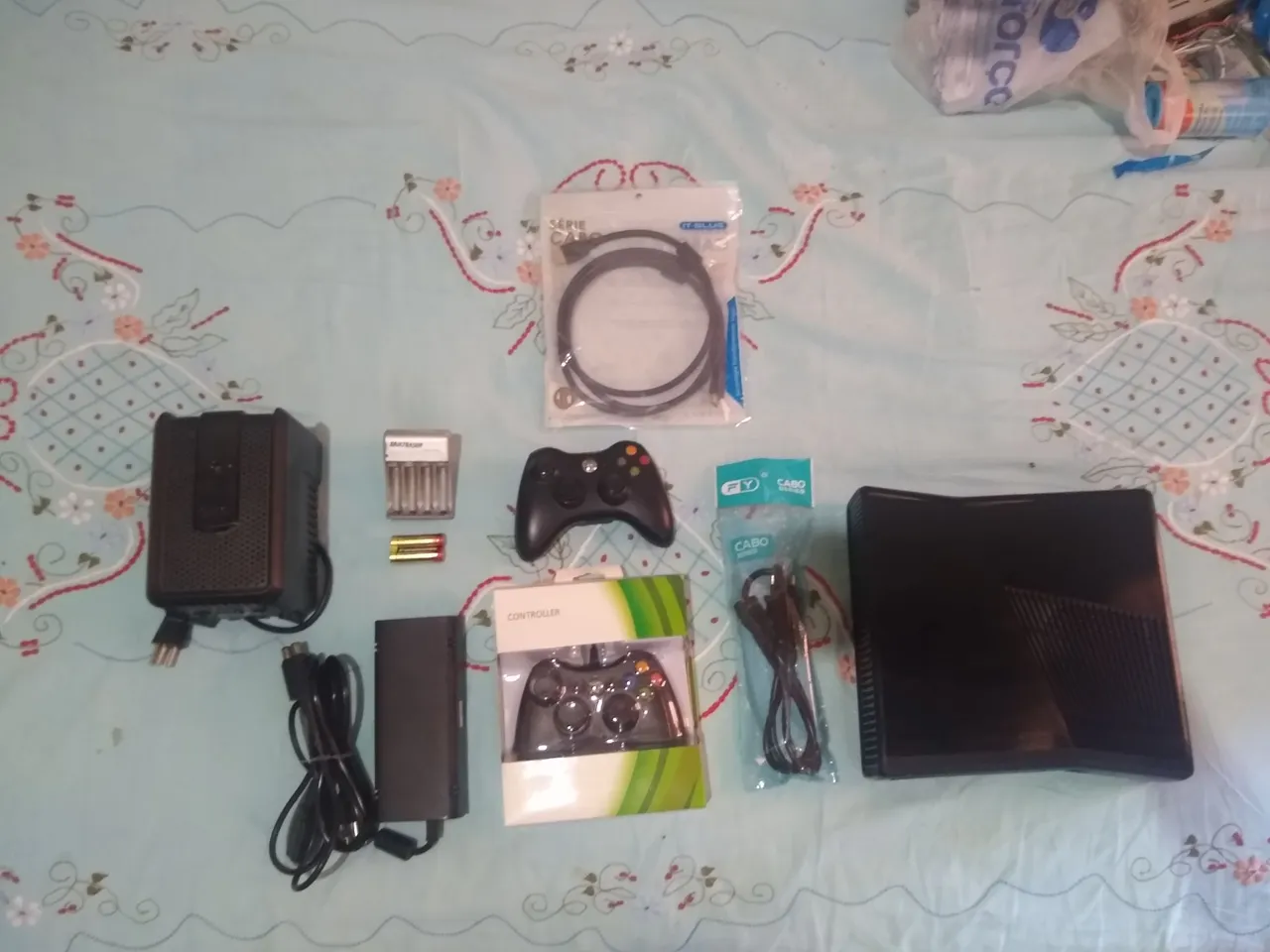 Xbox 360 Completo - Console + Acessórios funcionando perfeitamente