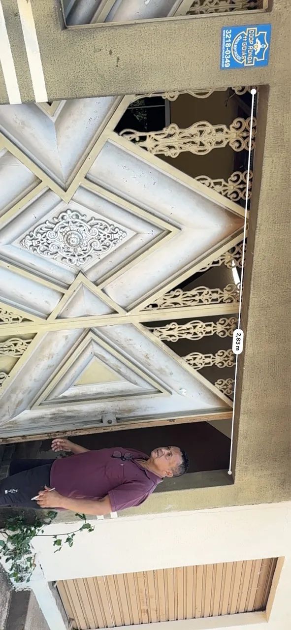 Portão com grades  Chapa 18 