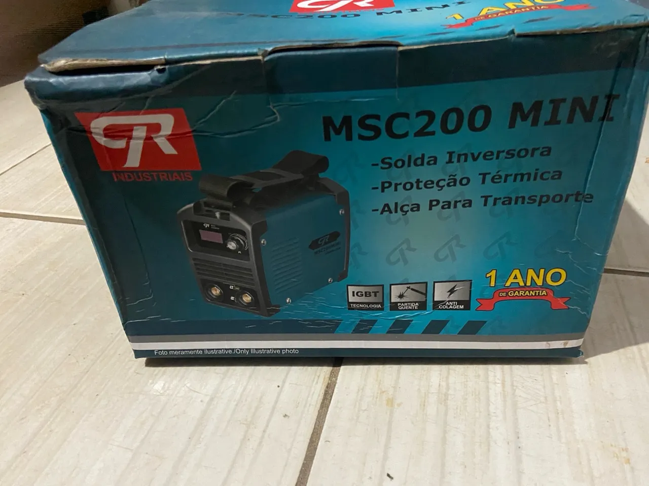 Máquina de Solda Inversora MSC200 Mini GR Industriais