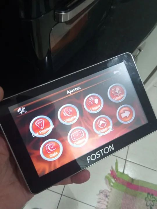 Gps e tv digital Foston 7 polegadas completo  - Foto 2