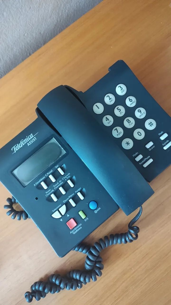 Aparelho Telefônico Vintage funcionando.