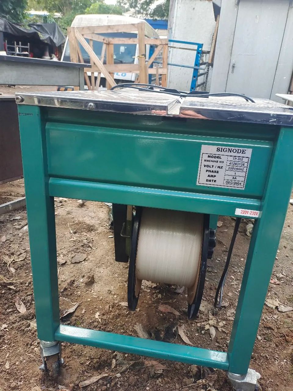 Arqueadora Semiautomática para Fitas Plásticas marca Signode - Foto 2