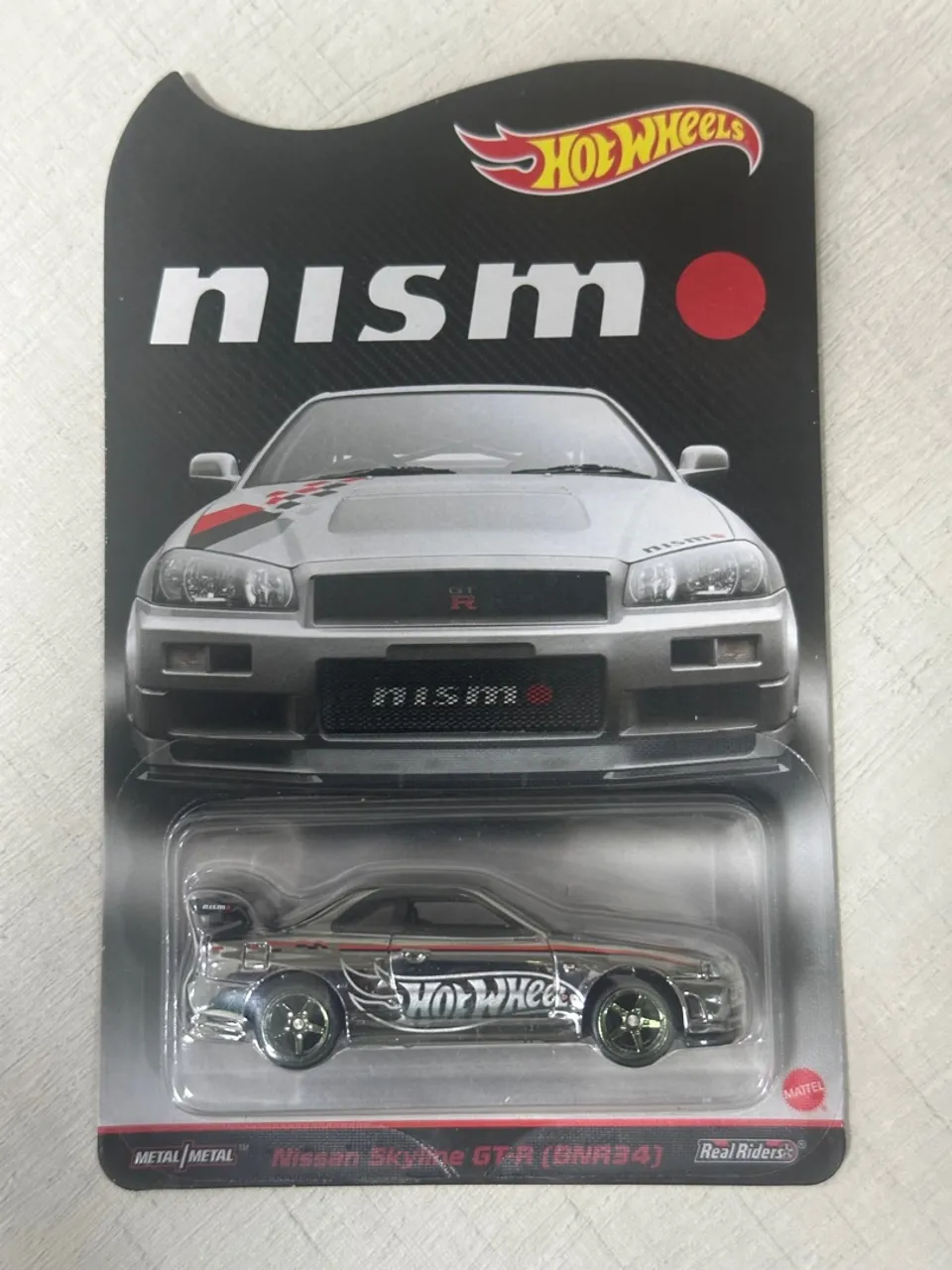 Hot Wheels 2023 RLC Edição Exclusiva Rosa Nissan Skyline GT-R R34