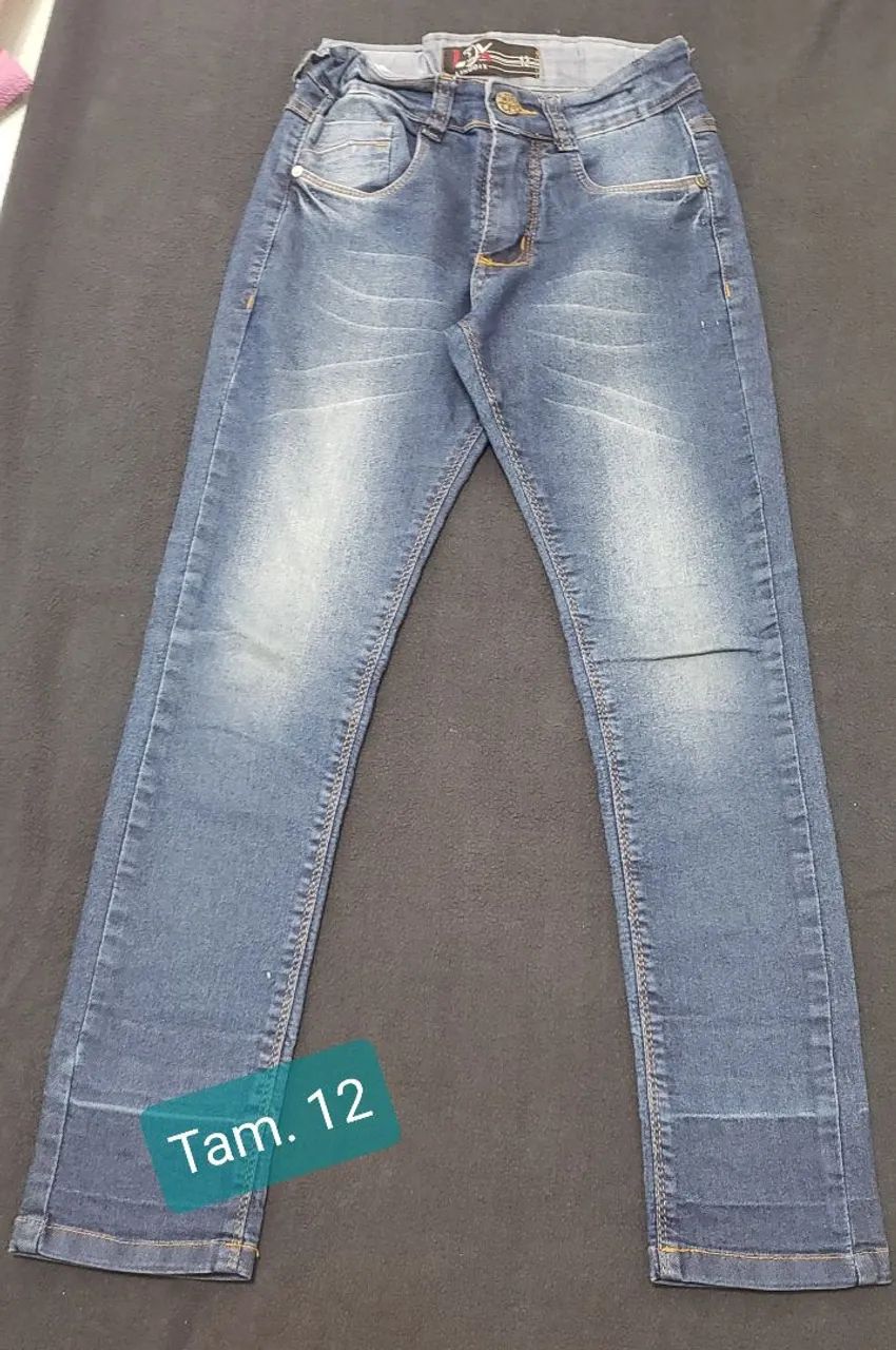 Calça Jeans Inf.  Tam. 12