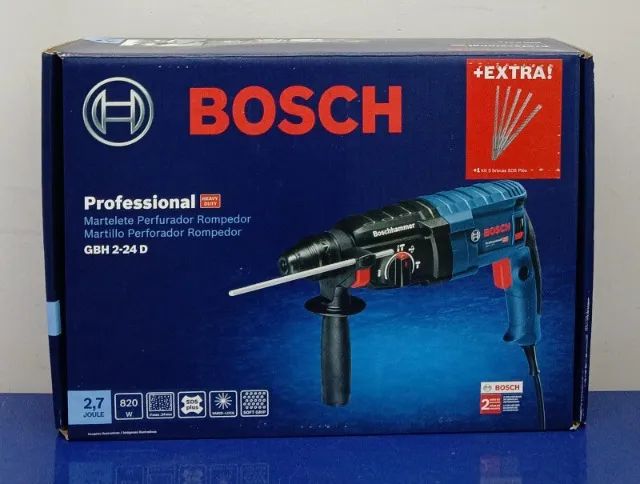 Martelete rompedor Bosch GBH 2-24D 820W  - Foto 3