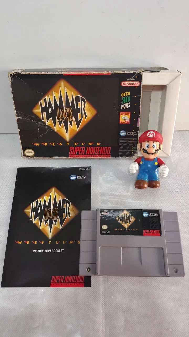 HAMMER LOCK SNES CIB
