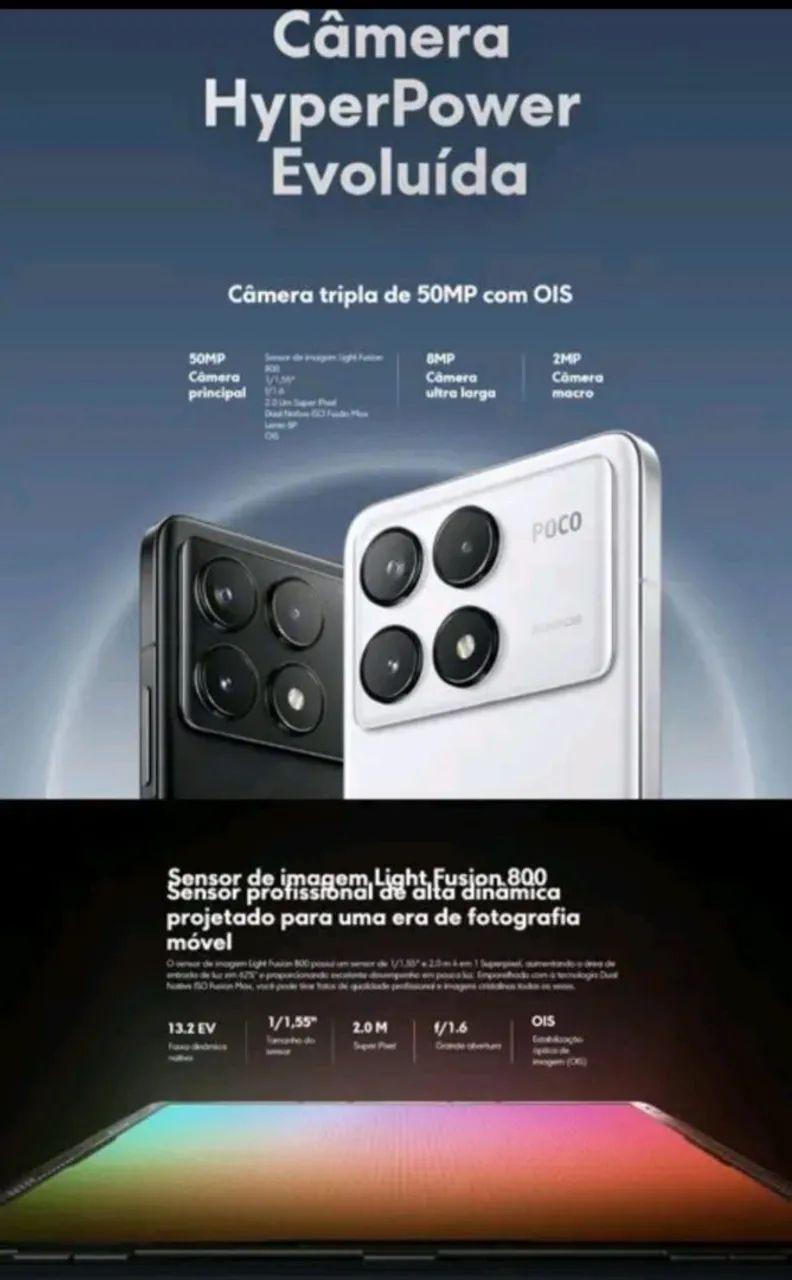 Xiaomi POCO F6 Pró 5G NFC 512gb 12gb RAM Global lacrado na caixa