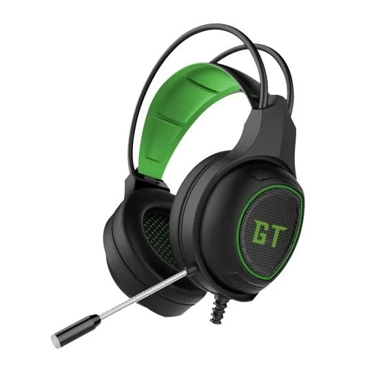 Headset Gamer GT Archer Led Verde P2 - WZetta