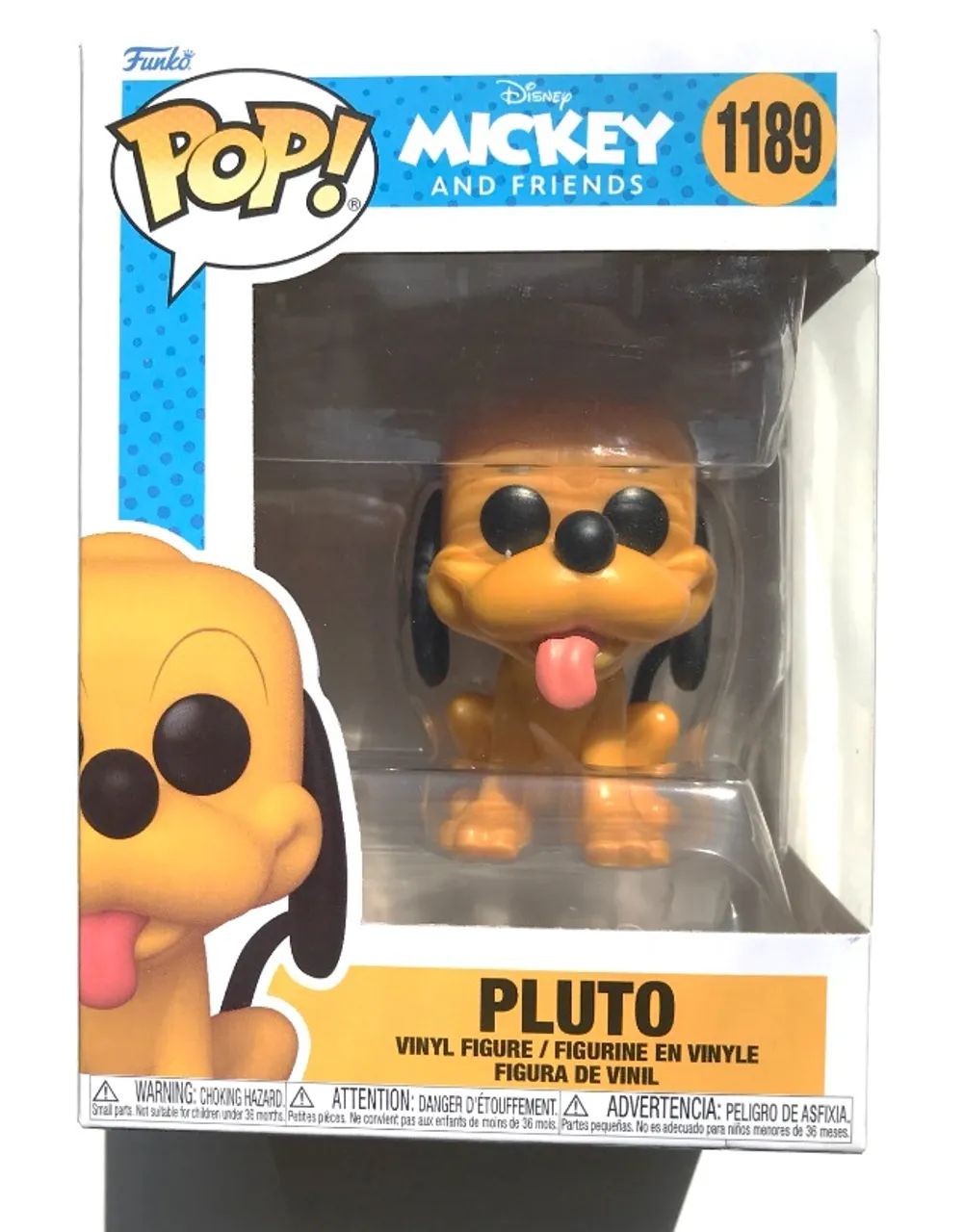 Boneco Funko Pop Mickey And Friends Pluto 1189 Original