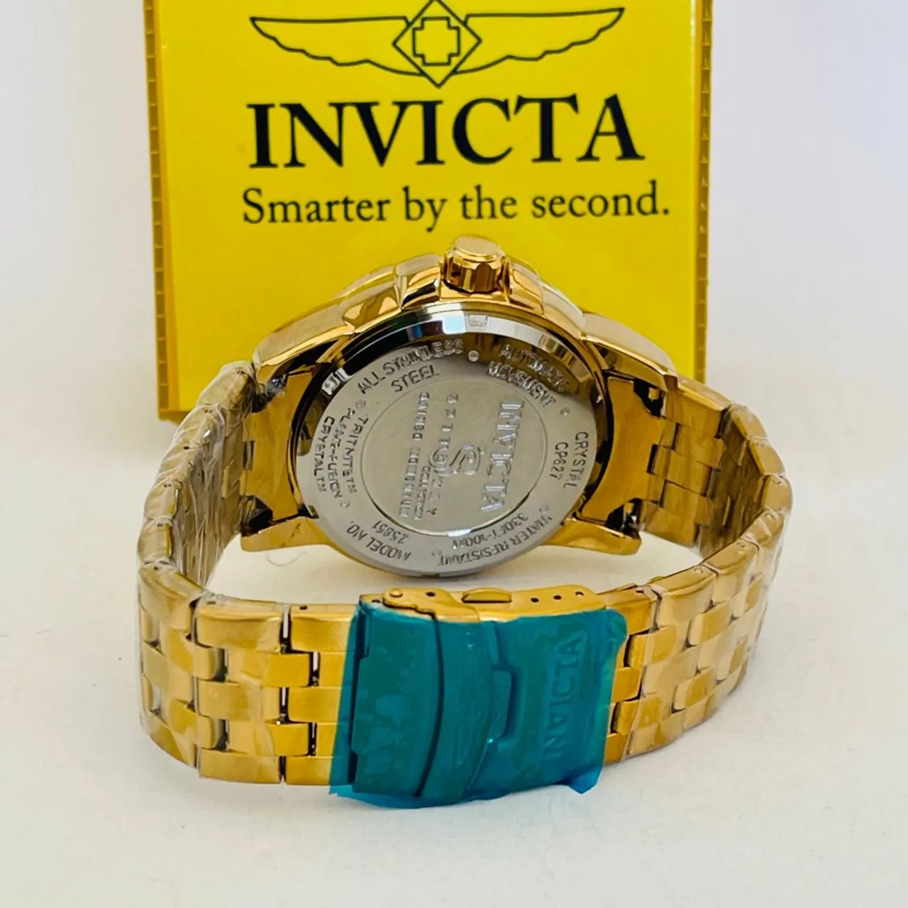 Relógio Masculino Invicta Speedway Quartz Dourado - Foto 3