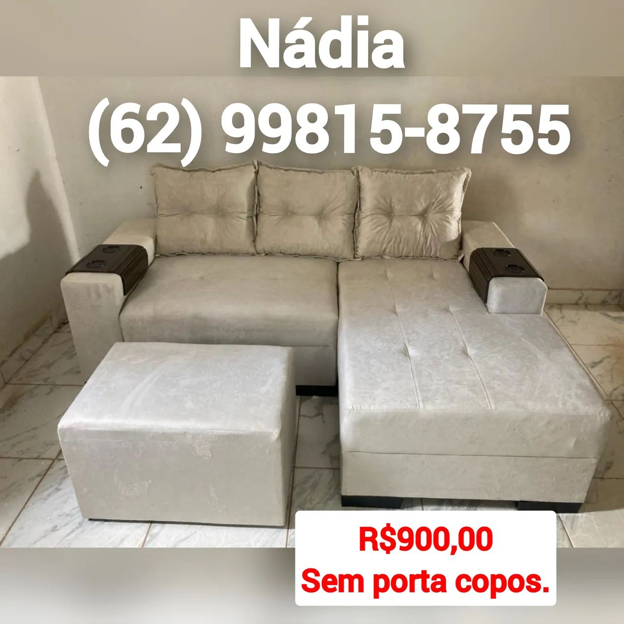 Sofá com preço de fábrica ===098