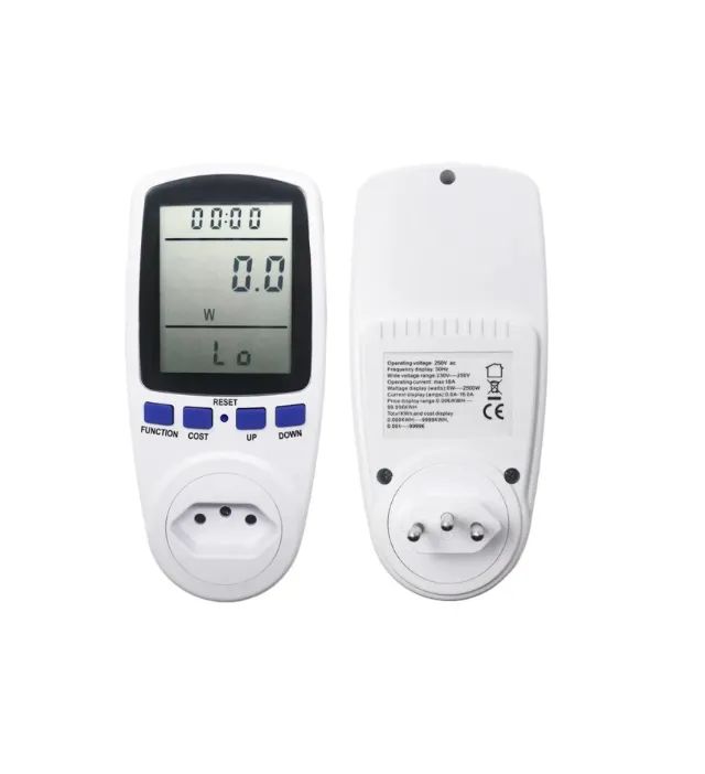 MEDIDOR DE CONSUMO TOMADA BIVOLT WATTIMETRO DIGITAL PLUG BR - Foto 4