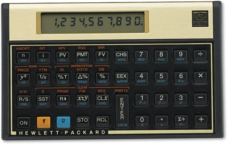 CALCULADORA HP 12 C