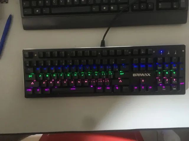 Teclado mecânico BRIWAX BA-806 - Foto 4