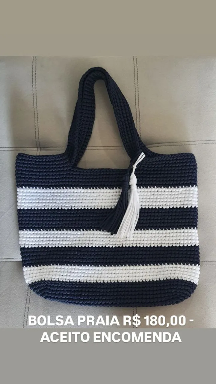 Bolsas de croche