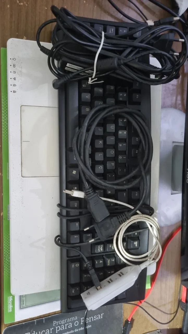 Pc note i3, com teclado, monitor. - Foto 2