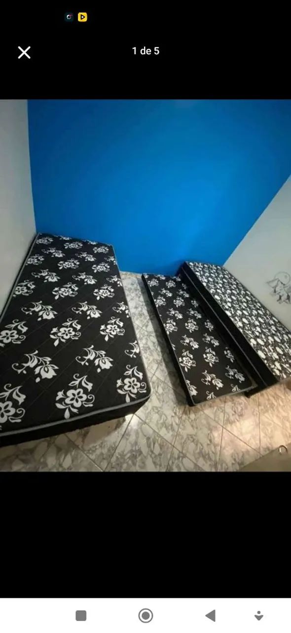 Cama Box auxiliar já com colchão - Foto 2