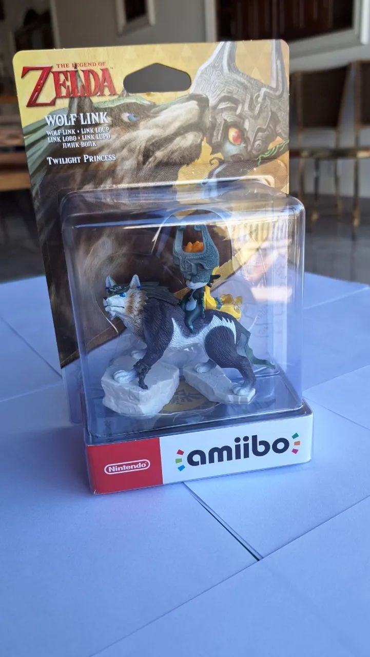 Amiibo Wolf Link (Twilight Princess) Peças e Acessórios de Vídeo