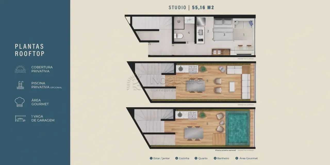Imóvel para venda tem 55 metros quadrados com 1 quarto em TAMANDARE I - Tamandaré - PE - Foto 2