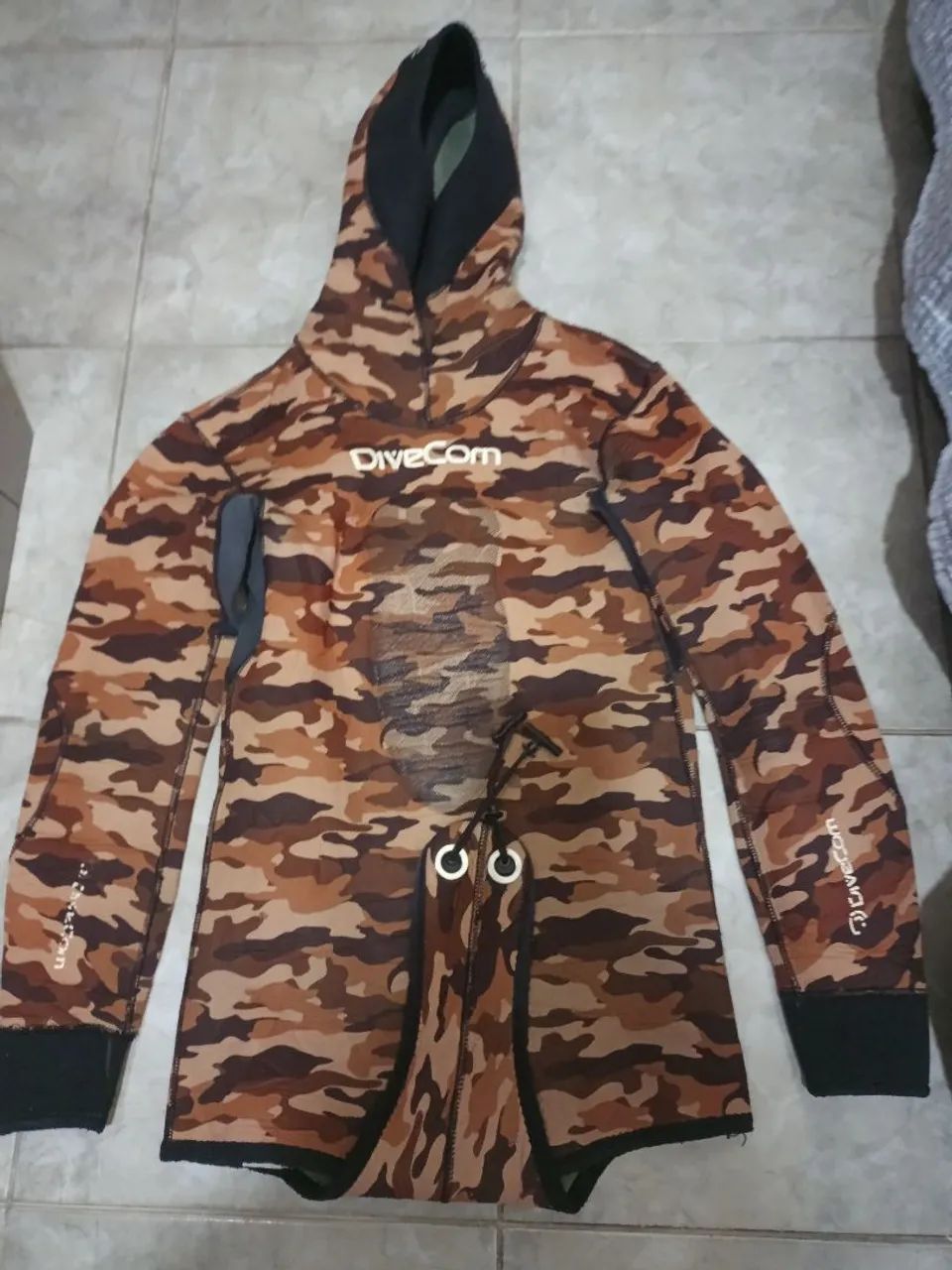 Roupa de mergulho, pesca sub, equipamento de mergulho, neoprene  - Foto 2
